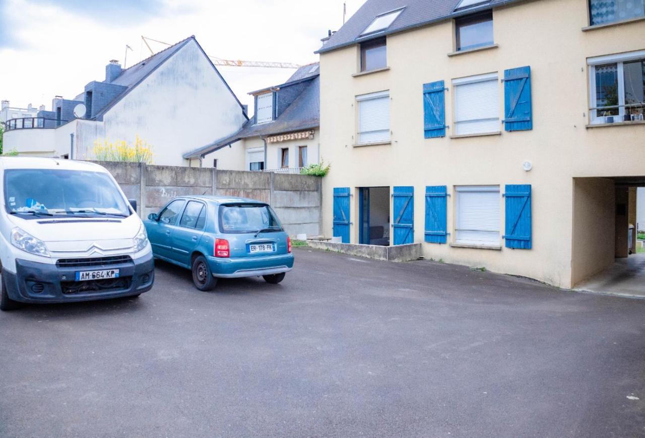 Superbe appartement avec parking prive et entrée autonome Rennes Exterior foto
