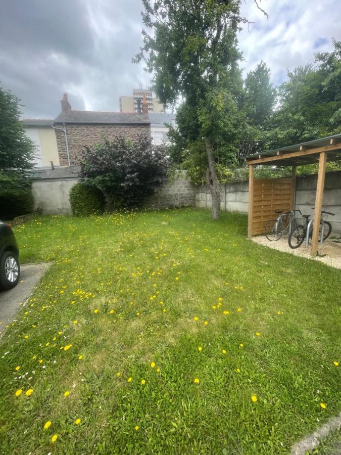 Superbe appartement avec parking prive et entrée autonome Rennes Exterior foto